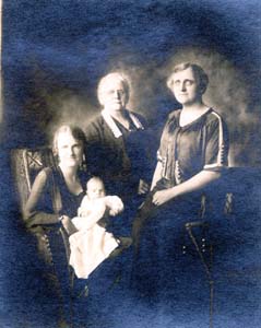 Chet, Ruth and Julia Woodworth